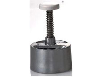 Bøfformer rund 9 cm aluminium