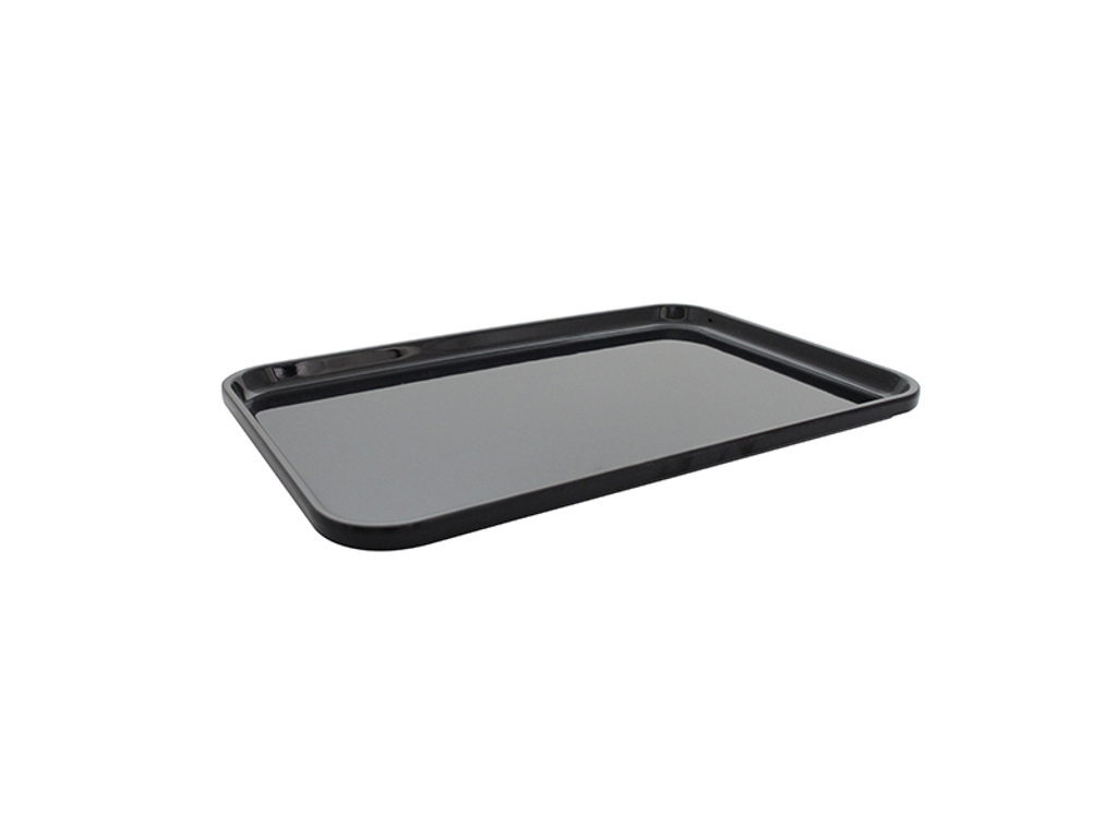 Slagterfad Sort melamin 42x28x2,2 cm