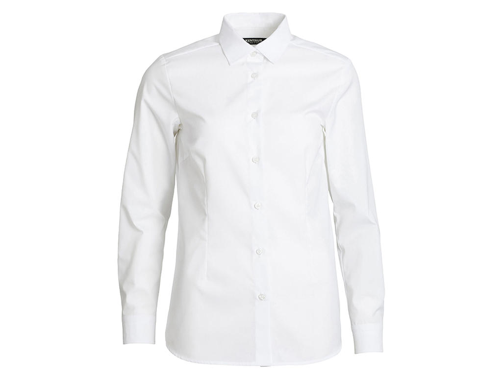 Skjorte Dame Modern fit Hvid str. XS