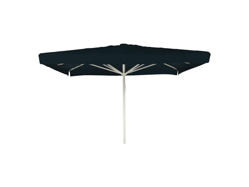 Parasol 3x3 m Sort m. Frisekant