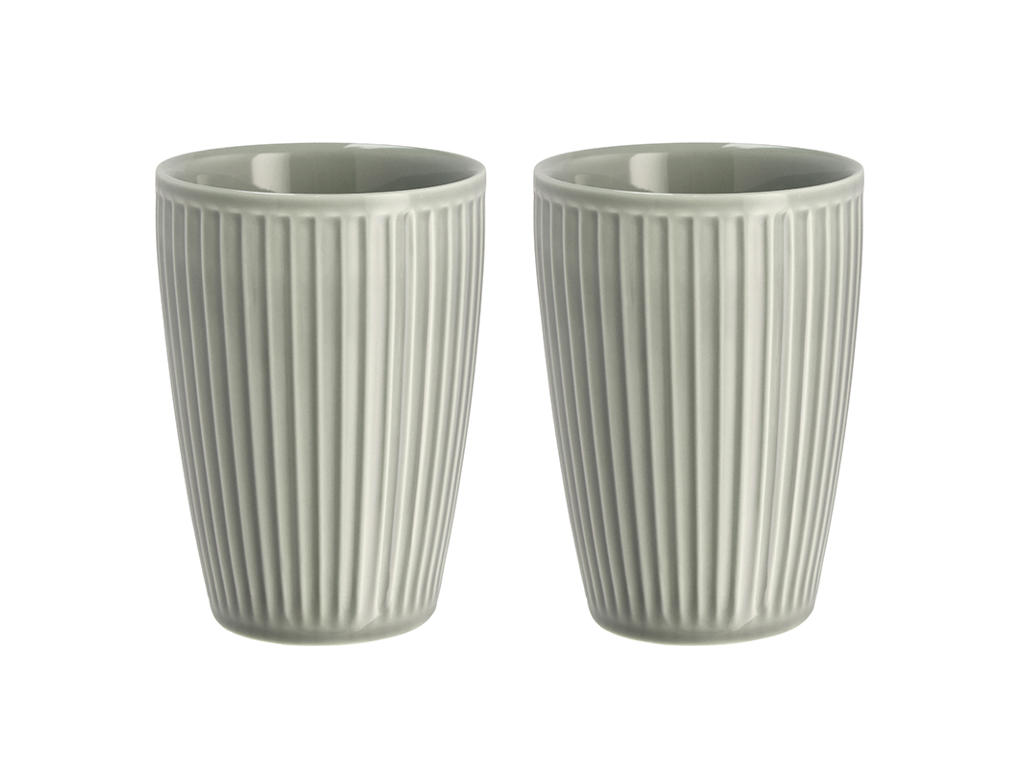 Termokrus Plissé 25 cl 8x12 cm 2 stk. Arctic Ice