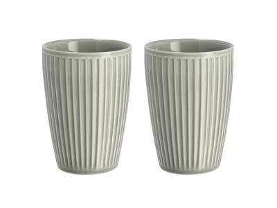 Termokrus Plissé 25 cl 8x12 cm 2 stk. Arctic Ice