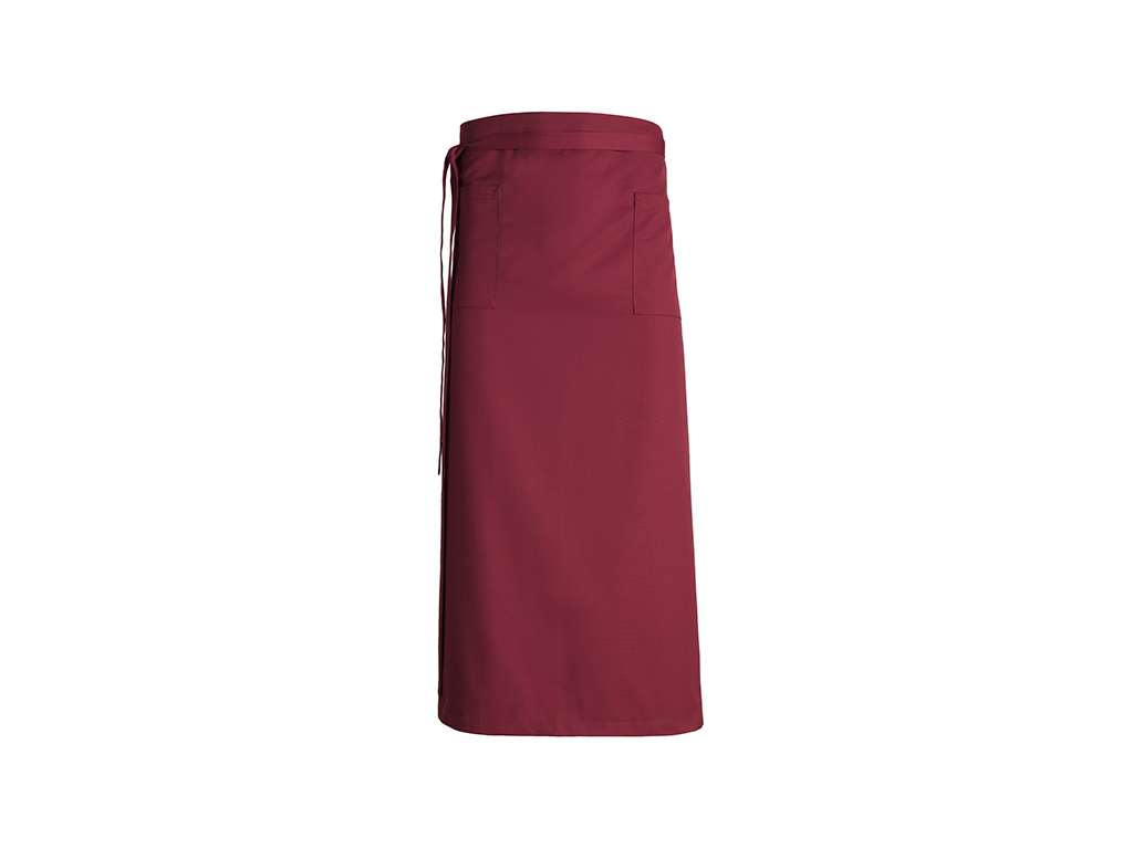 Forstykke med lomme bordeaux 146x100 cm
