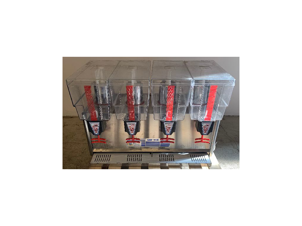 Brugt saftdispenser 4 x 12 L