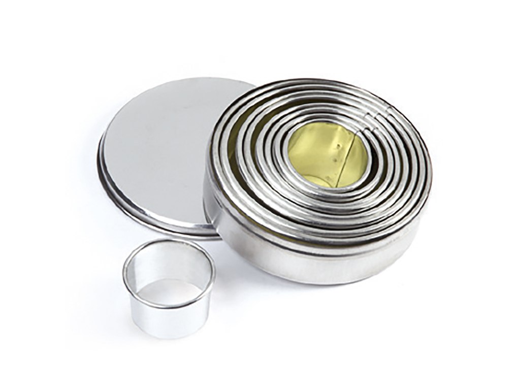 Udstikkersæt Glat 9 stk 20-80mm