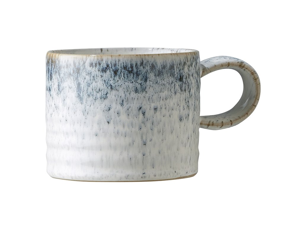 Denby Kiln Kop med hank – Rillet blå 295 ml