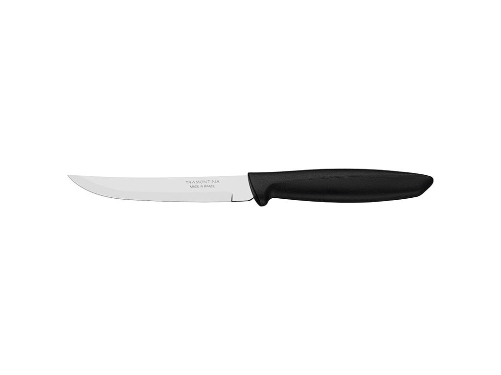 Steakkniv 12 cm lige skær Plenus Sort