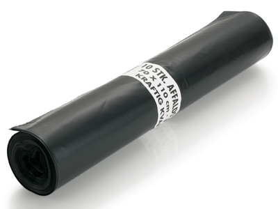 Affaldssække Sorte 92 x 144,5 cm 1 rl.