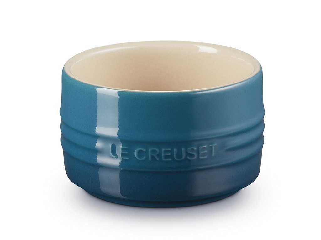 Stabelbar ramekin stentøj 9 cm i Deep Teal