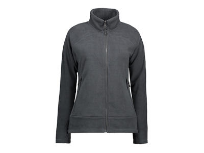 Zip n Mix Fleece Cardigan Sort Dame