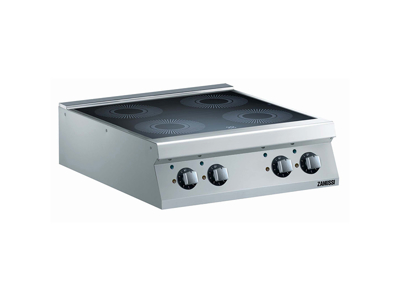 Induktionskogebord 4 zoner el 800 mm 900