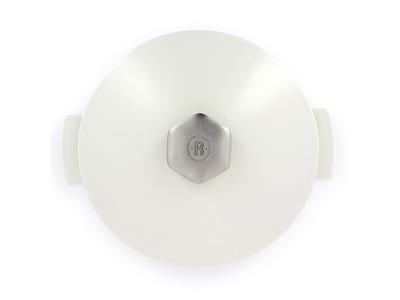 Låg til gryde Ø22 cm Satin Hvid Revolution 2