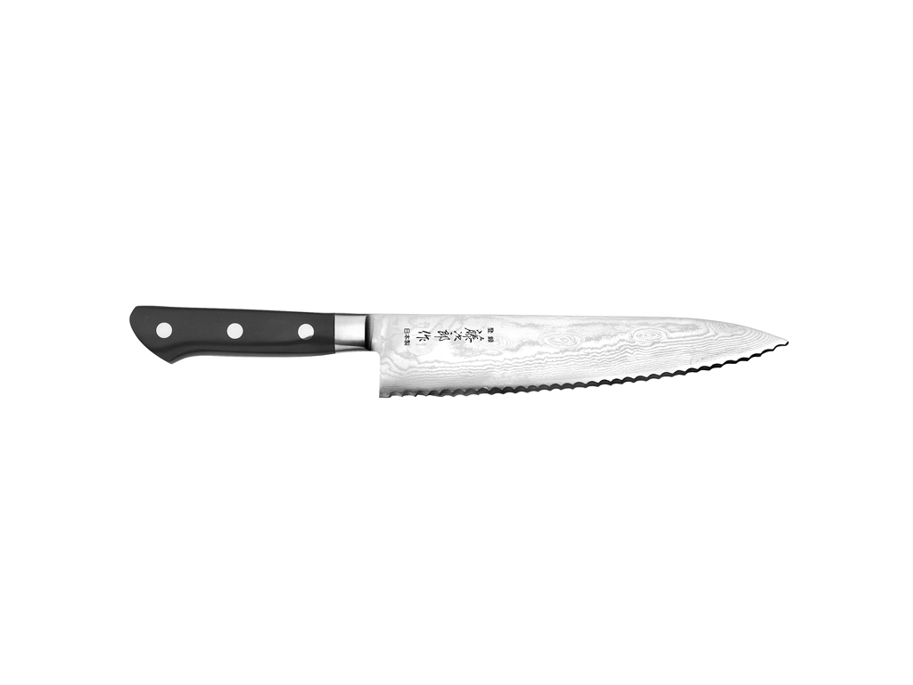 Tojiro Pro Kokkekniv, 21 cm, BØLGESKÆR, 63 lag