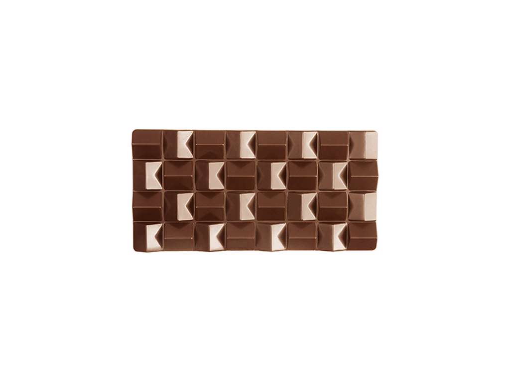 Chokoladeform 3stk 100g Pixie-plade 