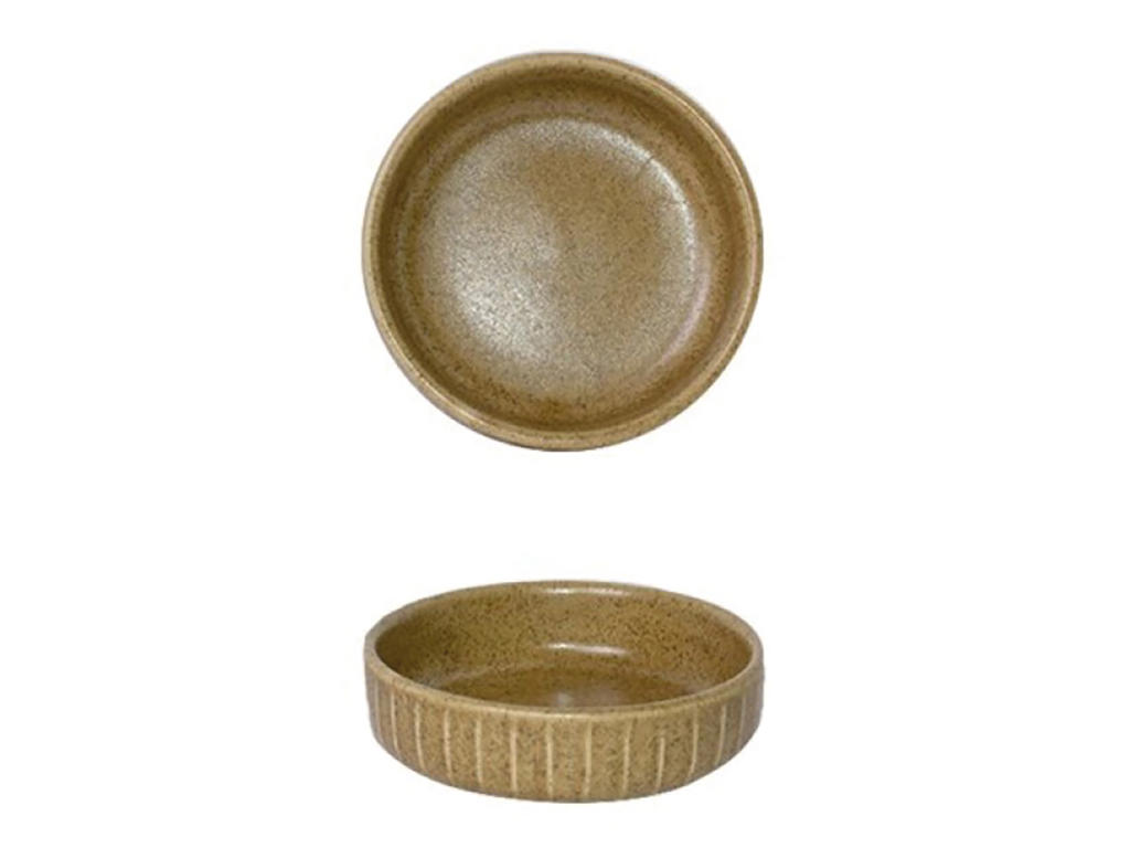 Skål Lav Ø9 cm Brun Gordion