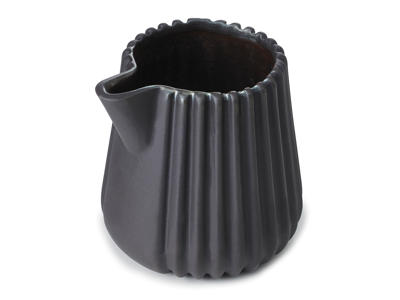 Flødekande 10 cl Sort Glat Pekoe