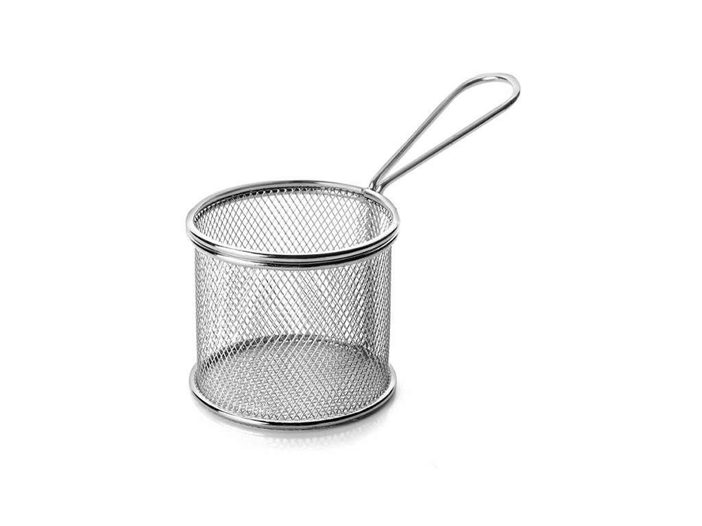 Friturekurv Mini rund Ø9 cm RF