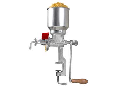 Kornhakker Stor skål Victoria Tindækket støbejern