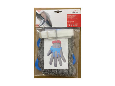 Brynjehandske Hvid Vendbar S 171 mm