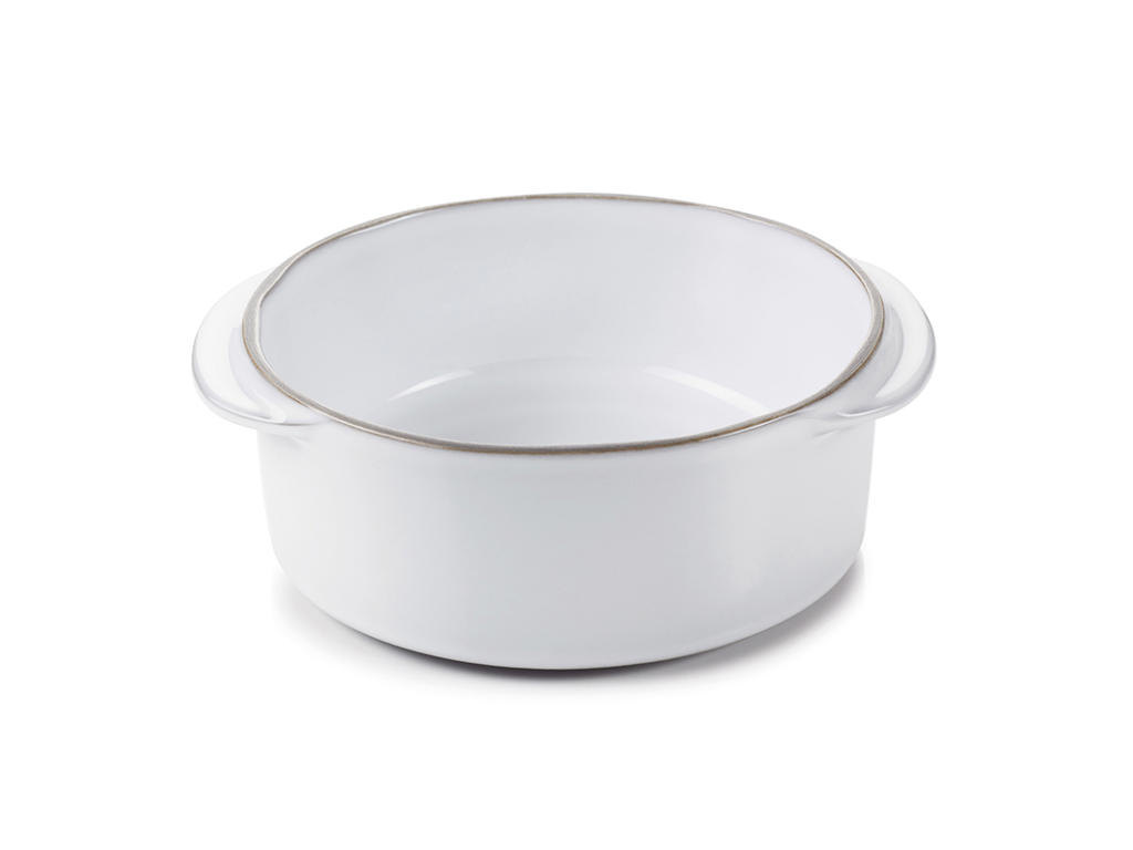 Gryde u. låg Ø12cm Hvid Caractere Culinaire