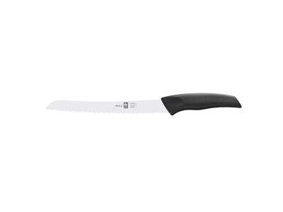 Brødkniv, 20 cm, Icel I-Tech, sort