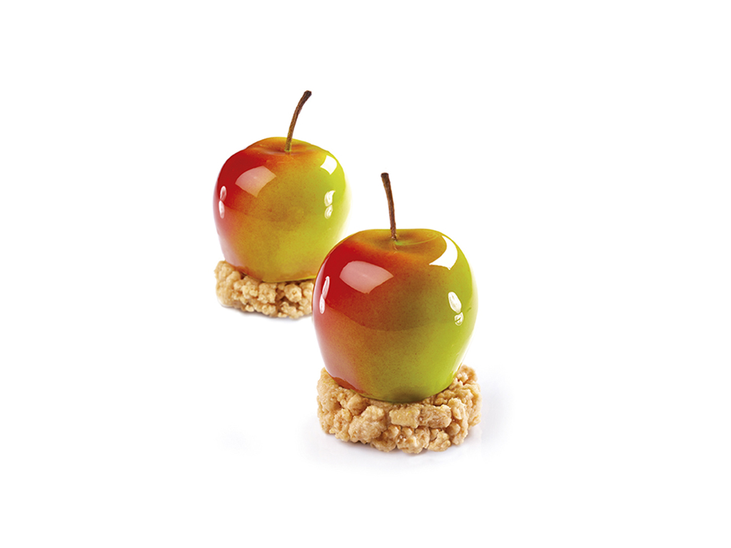 Silikone form TuttiFrutti 20x90 ml æble