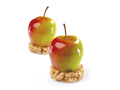 Silikone form TuttiFrutti 20x90 ml æble