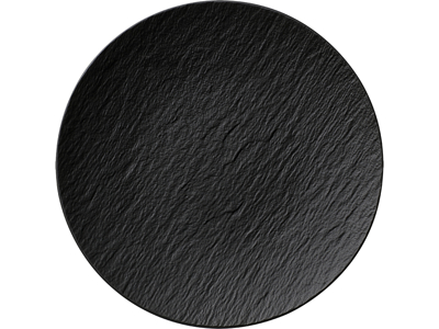 The Rock tallerken sort Ø16 cm