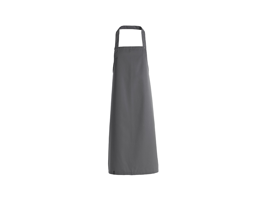 Smækforklæde u/lommer grå 70x100