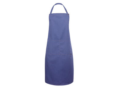 Forklæde Vintage blå 71x95 cm