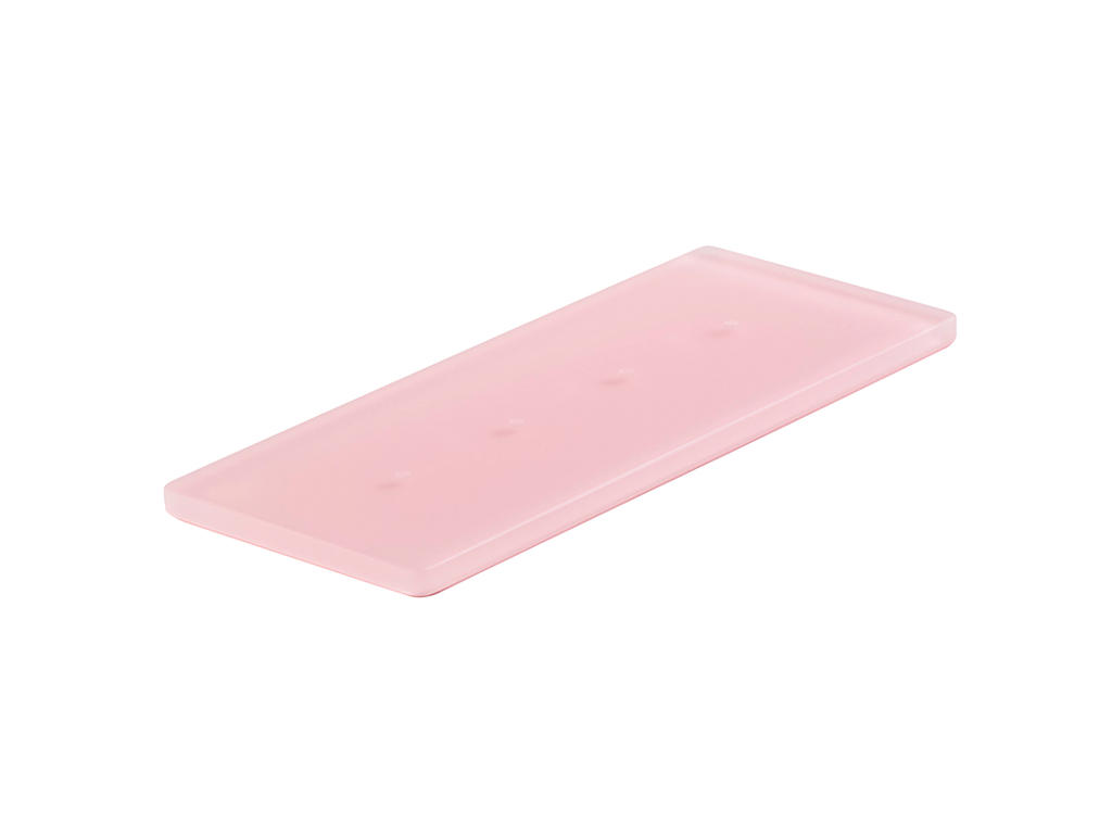 Bakke 4 huller 24,5x10 cm Pink Mealplak