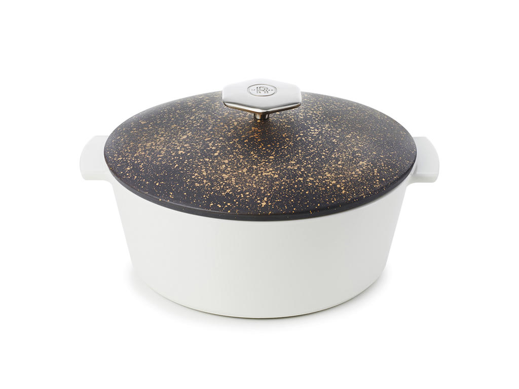 Gryde Ø26 cm Uglaseret Sort Induktion Revolution 2