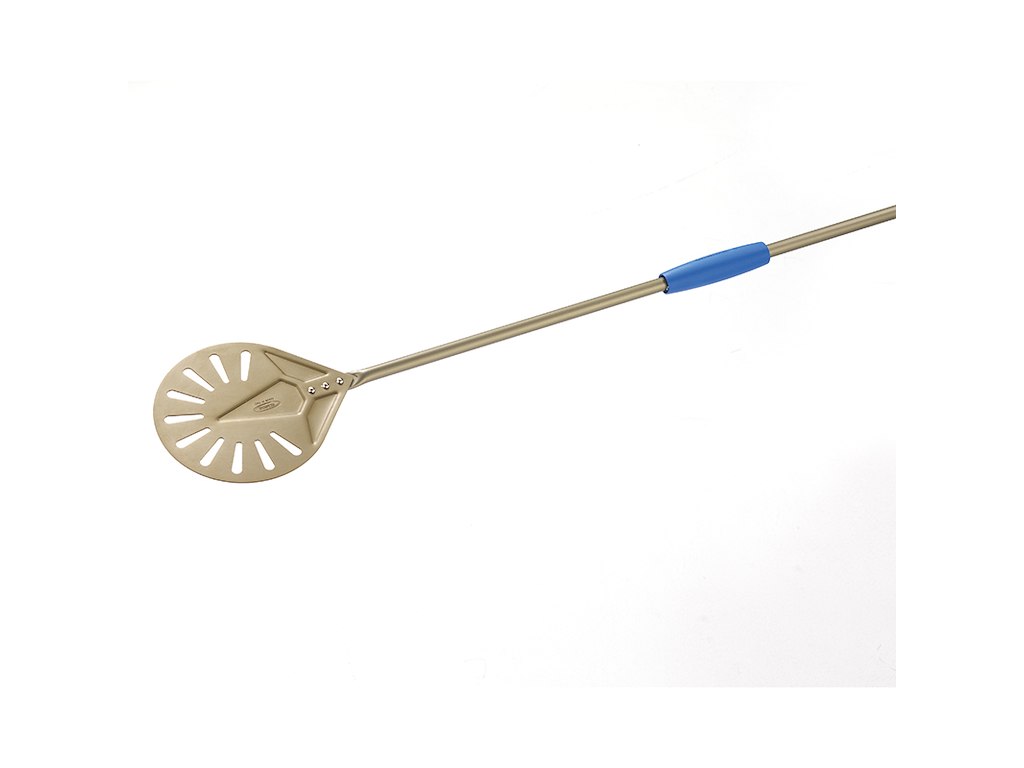 Pizzaspade Ø23 cm perf. 150 cm Gold