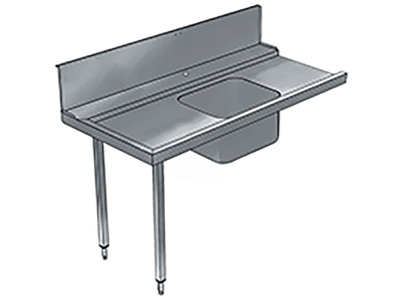 Indgangsbord 1200 mm m/vask V>H