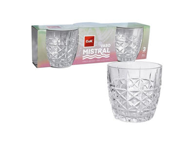Glas 33 cl 3-pak Mistral