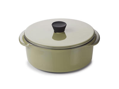 Gryde m. låg Ø12cm Beige Caractere Culinaire
