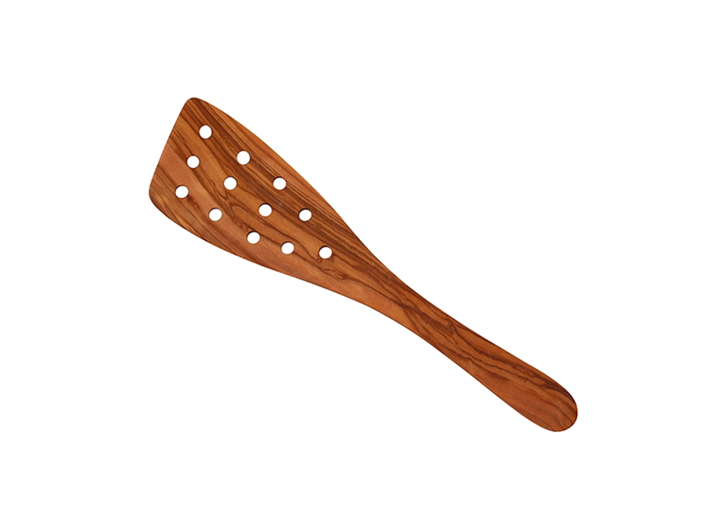 Palet 32 cm m. huller oliventræ