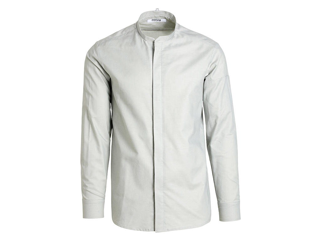 Skjorte Olive Herre modern Oxford S