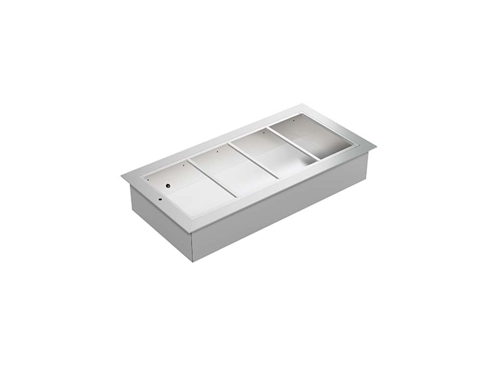 Drop In Vandbad med ramme 4x1/1GN