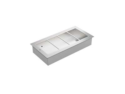 Drop In Vandbad med ramme 4x1/1GN