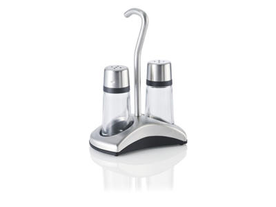 Salt- og pebersæt i holder