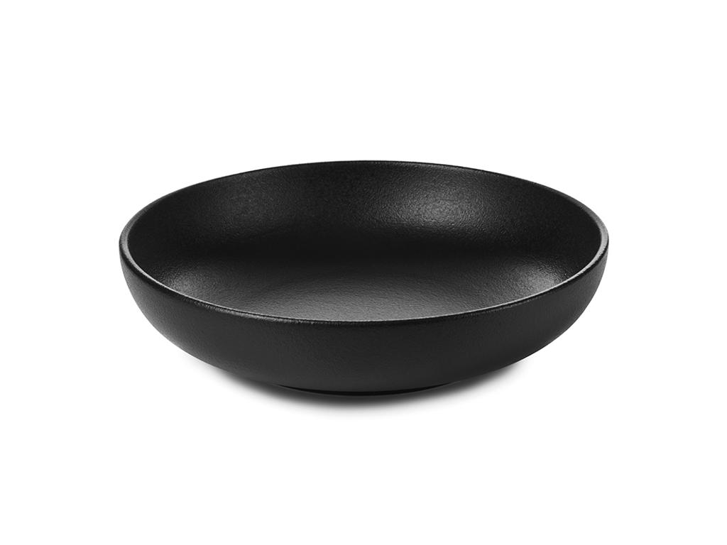 Tallerken 17 cm Gourmet Sort Adelie