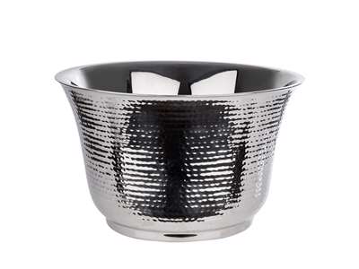 Champagnekøler Ø33 cm banket stål 