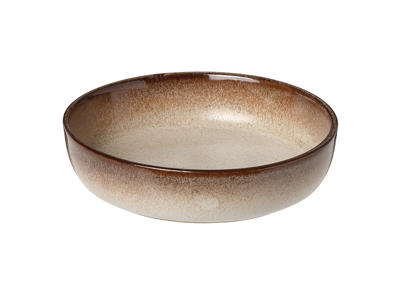 Tallerken Dyb Søholm Sonja Brun Ø 18 cm