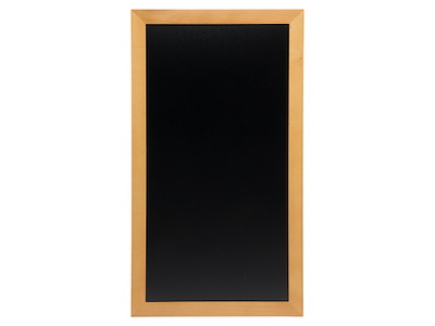 Tavle 100x56 cm teak lakeret ramme