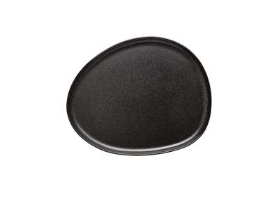 RAW tallerken 24x21cm titanium Black