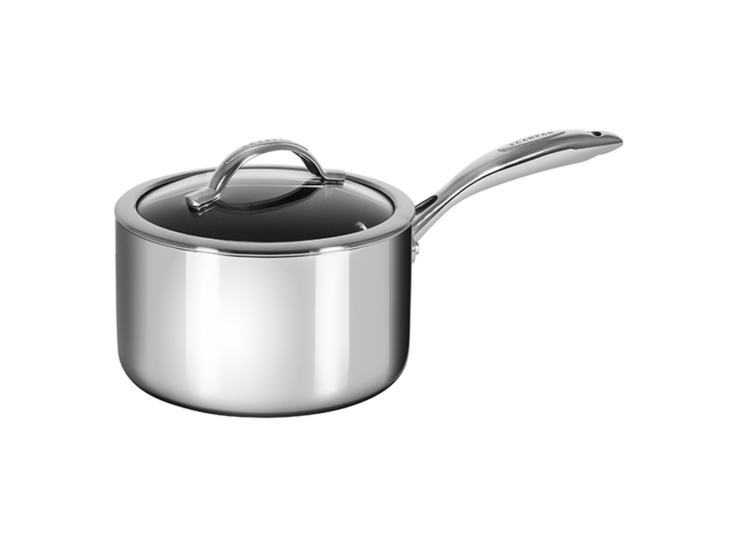 Kasserolle m/glaslåg 18 cm Scanpan HaptI