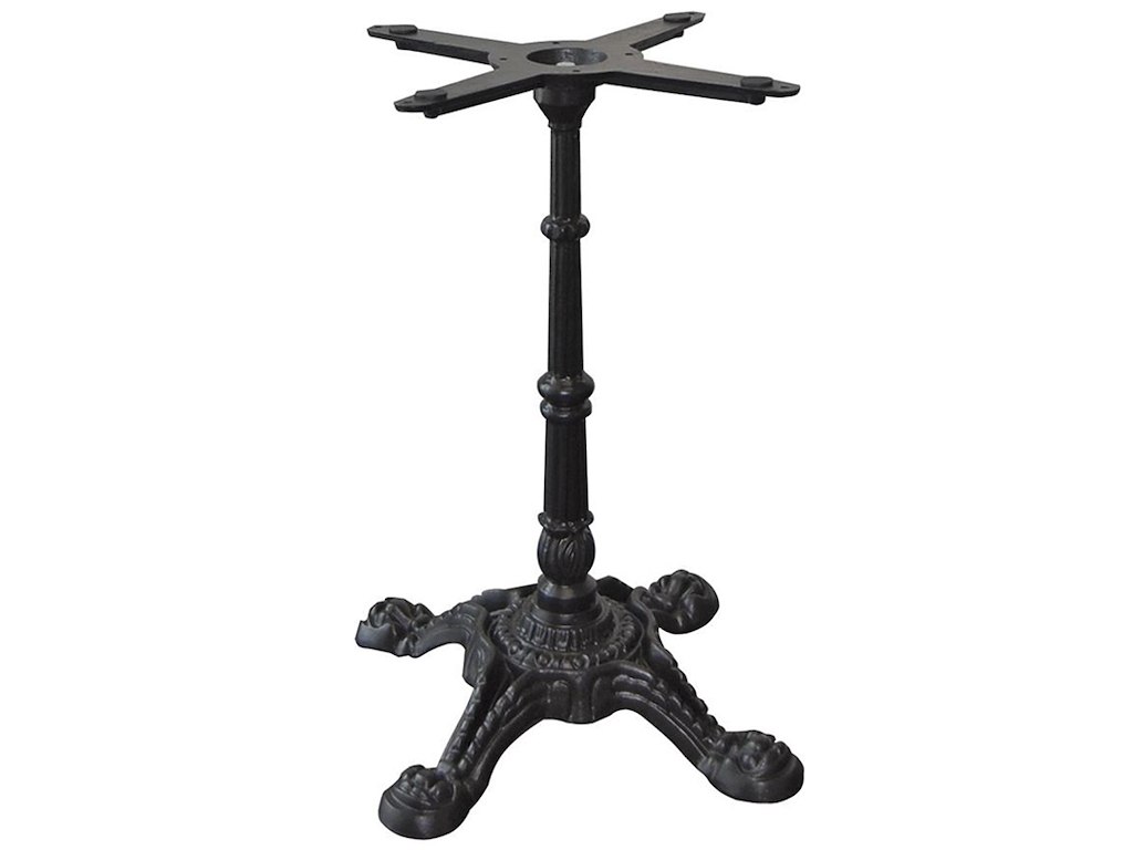 Zederkof Africa 4 understel i sort støbejern