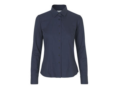 Skjorte Seven Seas Dame Navy 