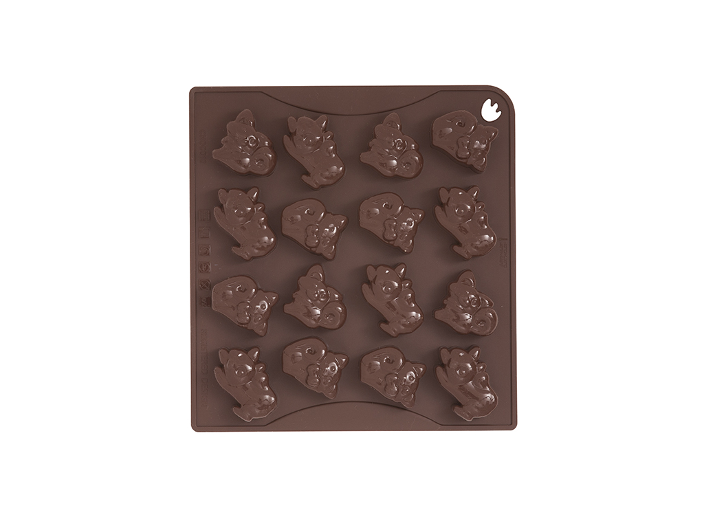 Chokoladeform brun Kitty